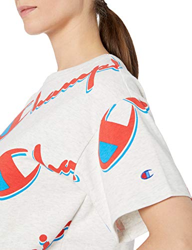 Image of Champion Cotton Tee (Patriotic Long Sleeve Script)