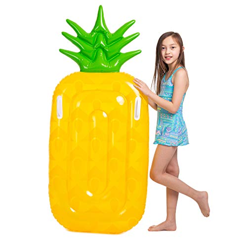 JOYIN 58” Inflatable Pineapple Pool Float, Fun Beach Floaties, Swim Party Toys, Pool