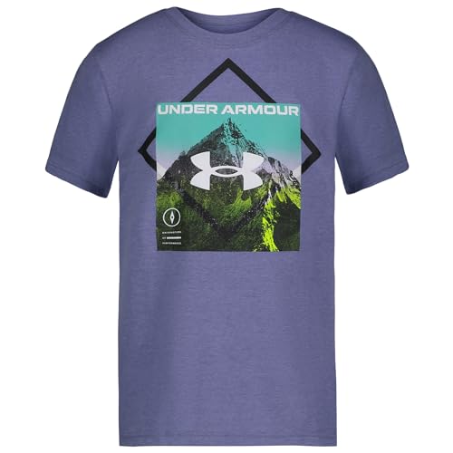 Image of Under Armour Boys' Short Sleeve Graphic T-Shirt, Soft & Comfortable, Outdoor Collection