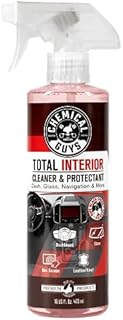 Chemical Guys SPI22516 Total Interior Cleaner & Protectant (Safe on Dash, Leather, Vinyl, Plastics, Trim, Glass, Fabric & More), 16 fl oz (Black Cherry Scent)