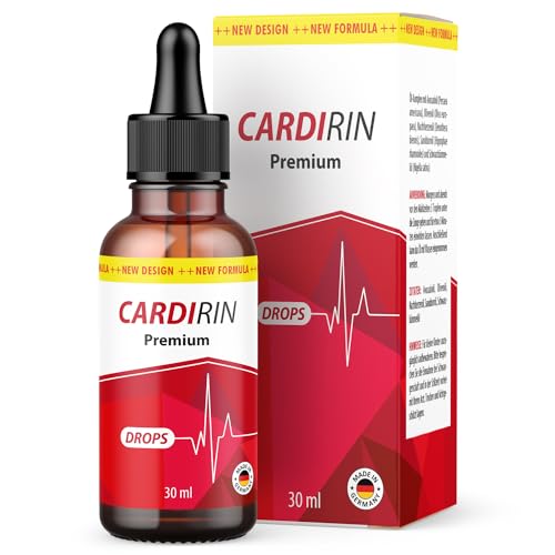Cardirin Premium Drops | naturreines Pflanzenölkomplex | Qualität für Männer und Frauen | 30 ml pro Flasche (Rot 1)
