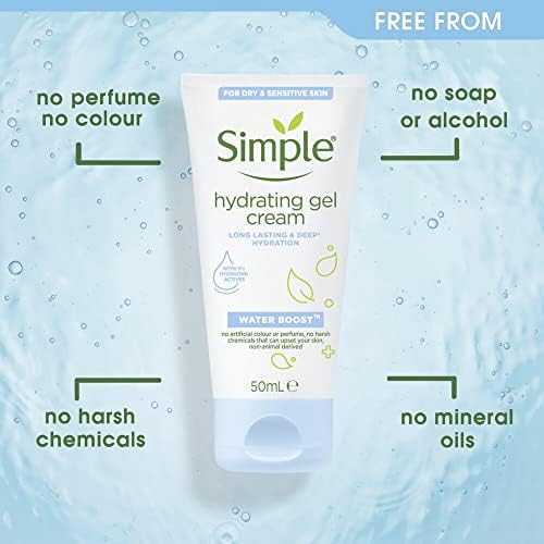 Simple Water Boost Hydrating Gel Cream 50 ml (Pack of 1)