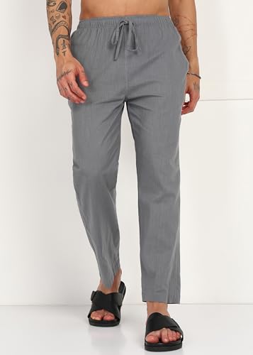 Image of Men's Cotton Linen Pajama