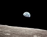 Apollo 8 Earthrise from the Moon 8x10 Silver Halide Photo Print