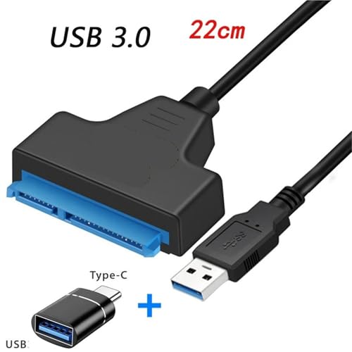 Cable SATA a USB 3.0 para disco duro 2.5 pulgadas miniatura 5