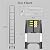 Telescoping Ladder Extension Telescopic Collapsible - 12.5 FT Rv Telescope Foldable Extendable Tall Compact Aluminum Ladders - for House Roof Travel Trailers Adjustable Retractable - 330lbs Capacity
