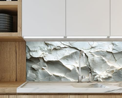Myphotostation Crédence en verre trempé pour cuisinière, protection murale en verre trempé pour cuisinière, protection murale de cuisinière, planche à découper, panneau mural de cuisinière, couverture