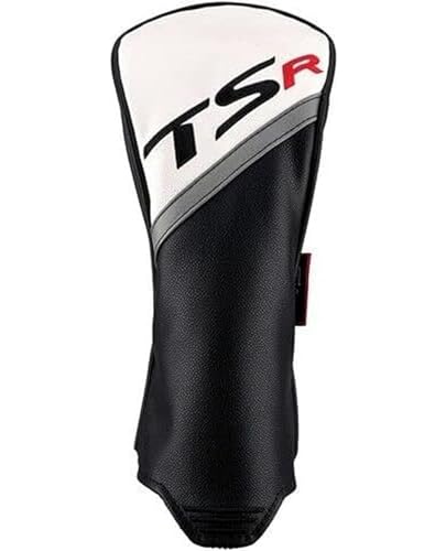 Titleist New TSR Leather Hybrid/Rescue Headcover, Black / White /