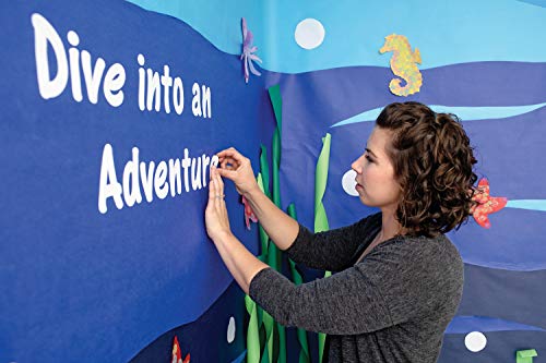 Pacon Letras maiúsculas e minúsculas autoadesivas de 10 cm, 154 unidades, verde (51697)