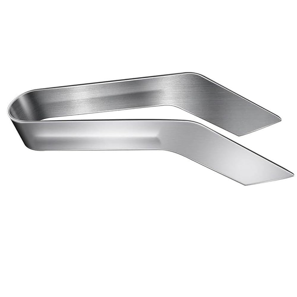 Stainless Steel Seedling Transplant Tongs, Gardening Tools for Reducing Root Damage, Rustproof Plant Pliers with Smooth Handle for Indoor/Outdoor Use (8.6Inch)