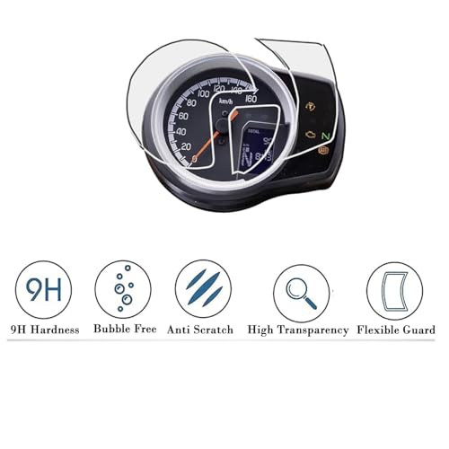 Image of SCREEN GUARD FOR NEW HONDA H NESS CB350 (2025-2026) TFT Digital Display Protector 2025 Bike / cb350 2025Display Accessories Protector /Scratch Resistant / Water Resistant / [Not Tempered Glass]