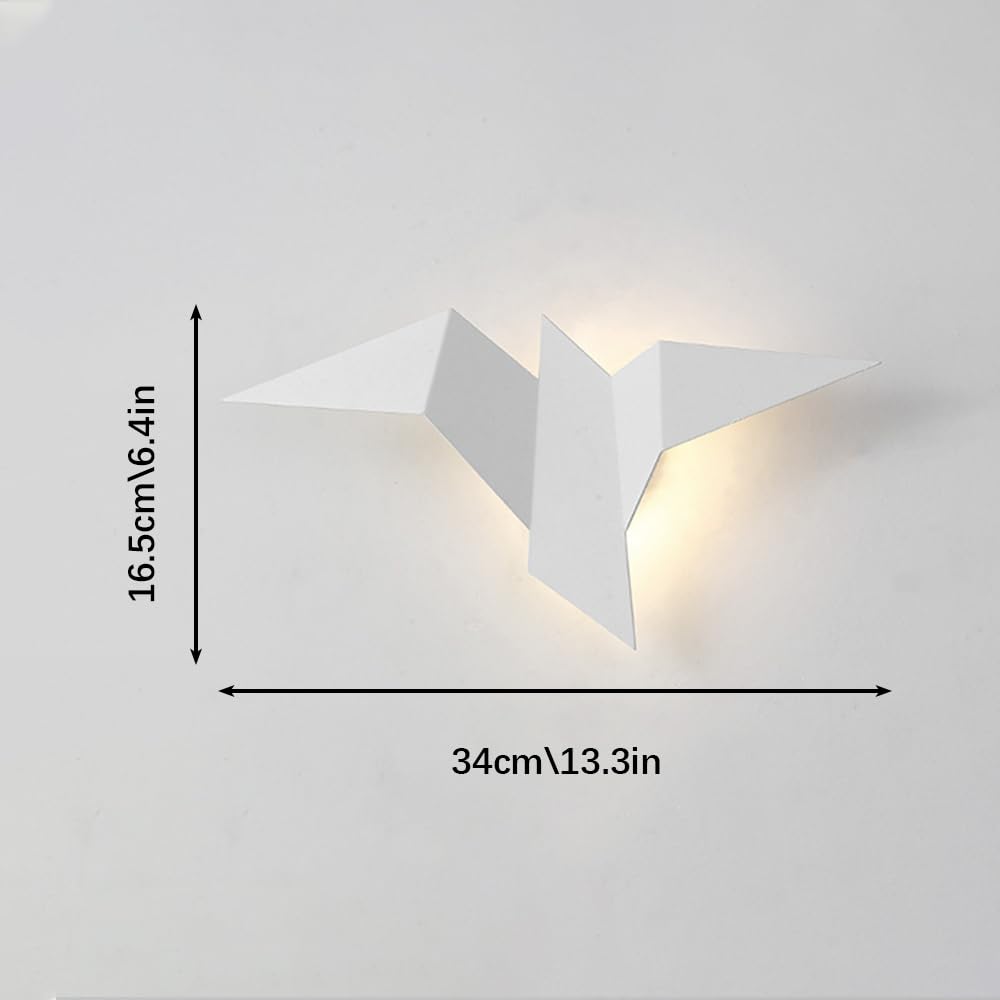 Ściana LED Light, metalowe kinkiety origami, 2W, oświetlenie dekoracyjne wnętrza, lampy ścienne do korytarza, salon, tła ścienna