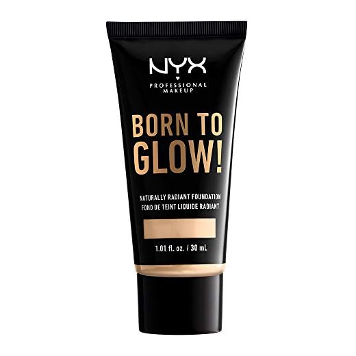 NYX Born To Glow Naturally Radiant Foundation 30ml - Pale