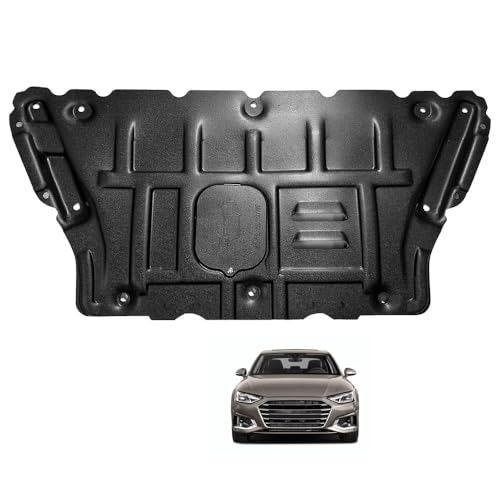 Engine Splash Shield Fit for Audi A4 2017-2024 Engine Case Guard for Audi S4 2017-2024 Under Cover Compatible with Audi A5 S5 2018-2024 Front Engine Guard Mud Flaps