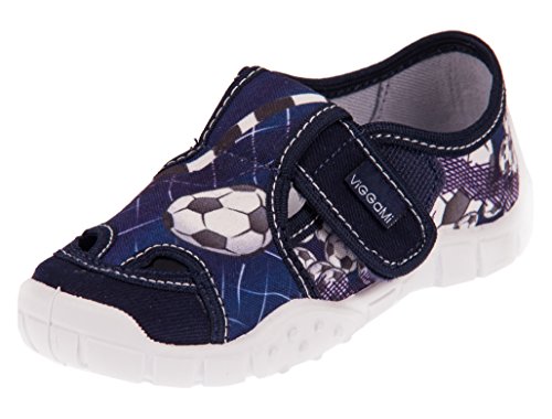 Viggami Adas, Mocasín, Bolas Azul Oscuro, 34 EU