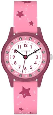 Cander Berlin MNA 1630 J kinderhorloge kinderhorloge polshorloge voor jongens meisjes leerhorloge blauw waterdicht, blauw, Riemen Cander Berlin MNA 1630 J kinderhorloge kinderhorloge polshorloge voor jongens meisjes leerhorloge blauw waterdicht, blauw, Riemen