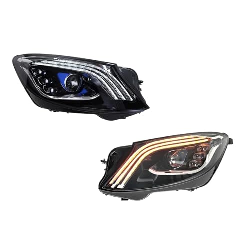 Luces antiniebla y de freno LED para Benz Clase S W222 intermitentes integrados