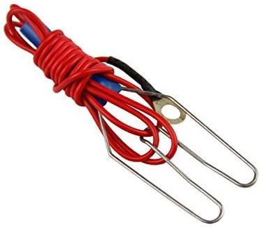 Energizer to Fence Cable Electric Fence Wire to Connect Fence Charger/Controller with 45 Inch Length Wire