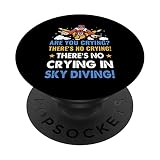 Sky Diver,Fallschirmspringer,,Gleitschirm,Tandemsprung PopSockets mit austauschbarem PopGrip