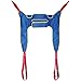 Produktbild Toileting Sling Lift Equipment Bariatric Handicap Lift Commode Sling Transfer Belt with Four Point Support Full Body Sling (Color : Blue) (Blue)
