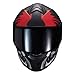 JQF Gear Motorcycle Full Face Dual Visor Helmets for Adults Street Bike Racing Motorbike Helmet A8 DOT Approved (Matte Lidless Eye, XL)