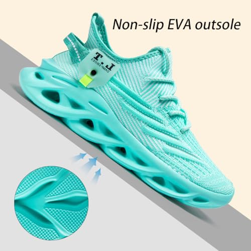 Image of DLWKIPV Women Running Shoes Walking Training Sneakers Sport Gym Fitness Tennis Shoes Non Slip Comfortable Lightweight Fashion Shoe for Casual Jogging Mesh Breathable Sneaker
