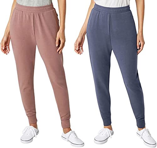 Pantalones deportivos para mujer con cintura elástica pack de 2 Eddie Bauer