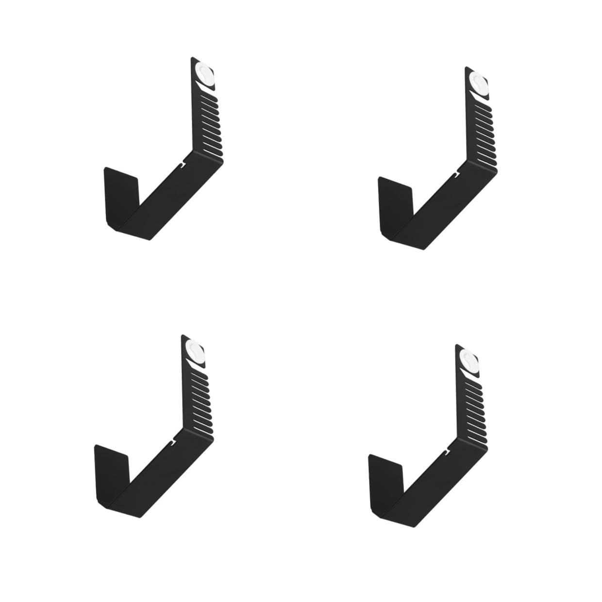 4 Pièces Support de Chargeur Montre Connectée avec Rangement Bracelet Intégré Base Stable Antichute Station de Charge Multifonction pour Bureau Accessoire Noir Compact et Organisé