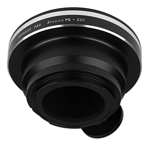 Image of Fotodiox Pro Lens Mount Adapter - Bronica GS-1 (PG) Mount SLR Lenses to Canon EOS (EF, EF-S) Mount SLR Camera Body