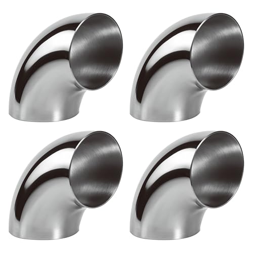 Tellyouwin 4-pack 3 inch stainless 90 degree elbow image