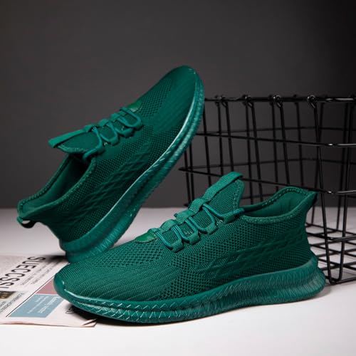 Image of DLWKIPV Running Shoes for Men Casual Slip on Tennis Walking Sneakers Lightweight Breathable Mesh Fashion Gym Athletic Sports Workout Non Slip Trainers