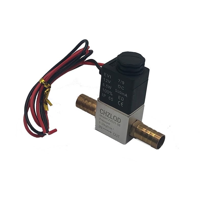 Vanne de compresseur pneumatique normalement fermée 12mm électrovanne air eau huile AC 220V