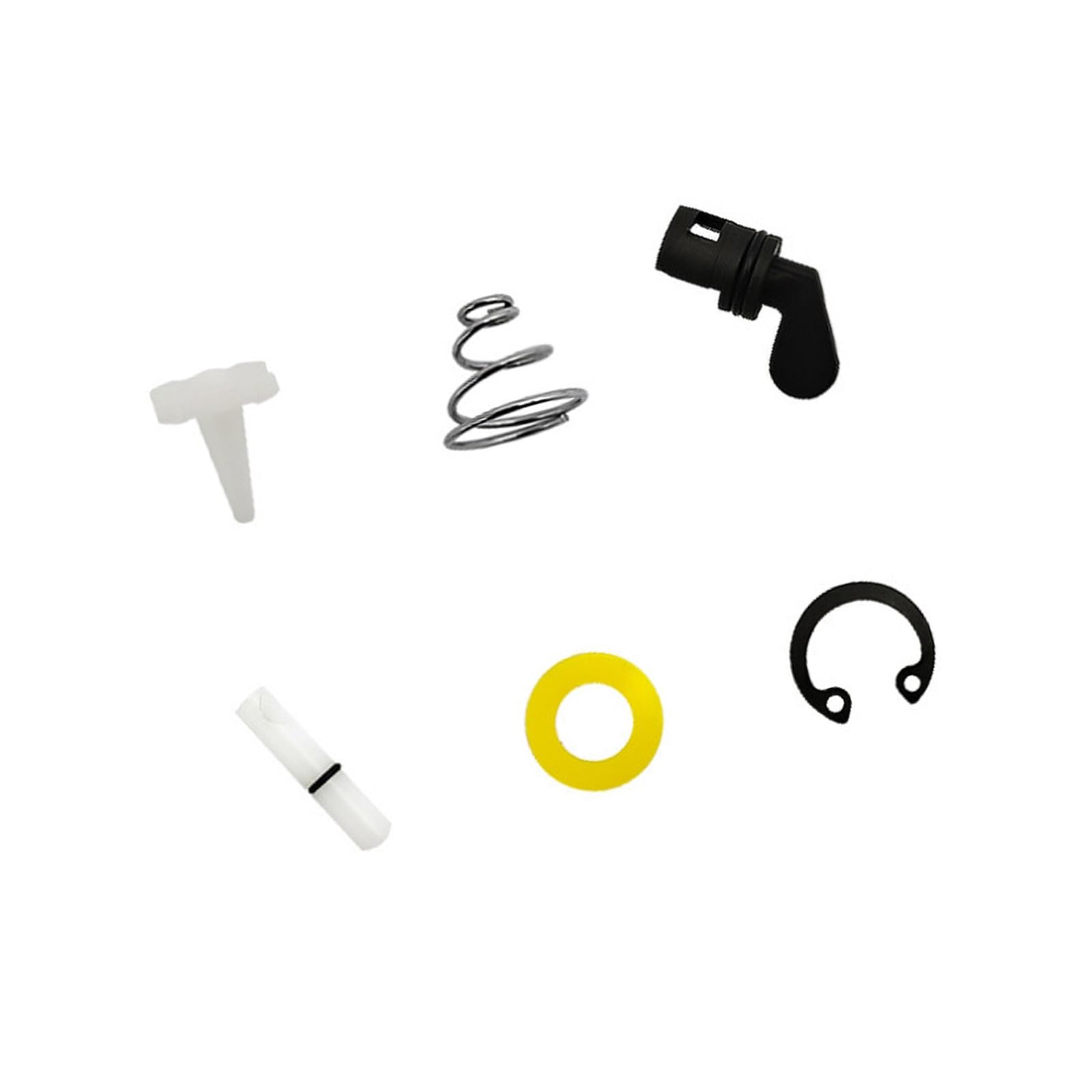 Zxfdsfdbnm Multicolor Replacement Parts Set For Pneumatic Air Sanders, Lever Piece And Retaining Hardware For Air Tool Service, Maintenance, And Small Parts Tasks Pneumatic Sander Repair Sander Replacement Tool Lever Clip
