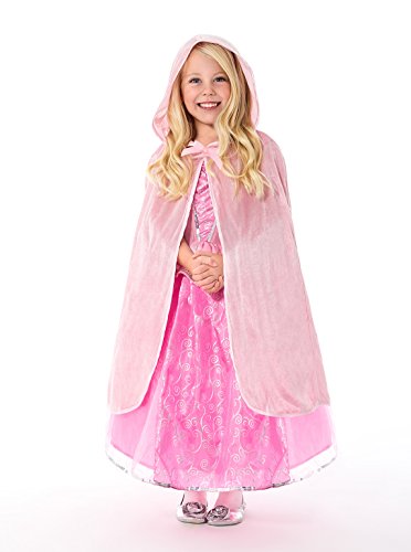 Little Adventures Traditional Pink Cloak Girls Costume - S/M (1-5 Yrs)