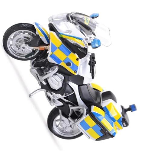 Moto R1200 RT police de Californie 1:18 : réplique de collection en métal injecté de haute précision
