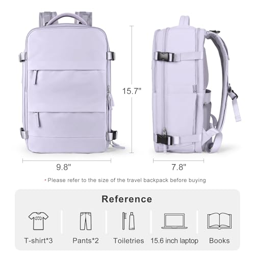 Image of coofay Travel Backpack Carry on Flight Approved Mochila De Viaje Personal Item Travel Bag Large Backpack for Travel Backpacks for Men Women Carry on Backpack for Airplanes 18x14x8 Inches Travel Bag