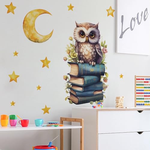 Vinilo Decorativo Infantil de Búho para Pared miniatura 3