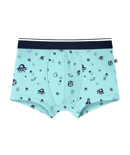 Image of KYDA KIDS Boys Cotton Blend Regular Fit Printed Trunks | Supersoft Elastic Waistband Underwear | Breathable Kids Innerwear Multicolor Combo (Pack of 3)