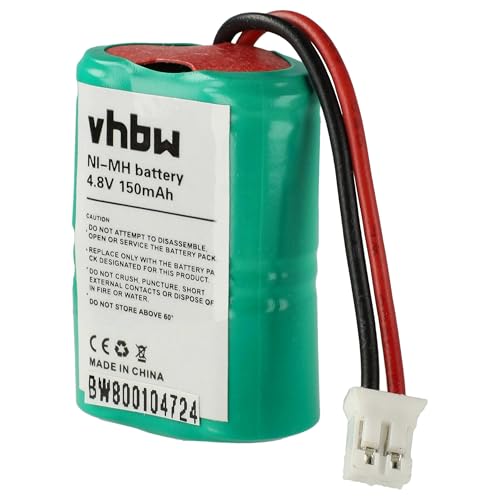 vhbw Akku kompatibel mit Dogtra FieldTrainer SD-400, Transmitters SD-400S Hundehalsband Hunde-Trainer (150mAh, 4,8V, NiMH)