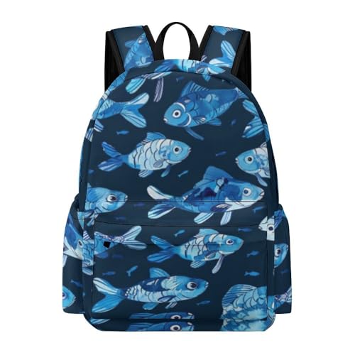 Sac d'école poisson pour enfants, petit cartable maternelle