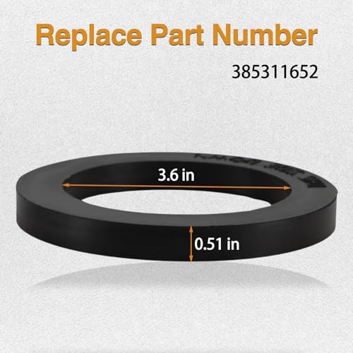 Image of RV Toilet Base Seal & Mounting Hardware Kit Compatible with Dometic 300 310 320 Toilets, 300 Series Toilets Seal Kit Replace# 385311652