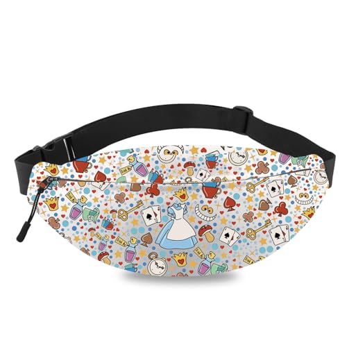 MEIKIUP Fairy Tales Crossbody Bag Fairy Tale Fans Shoulder Bag Magical Garden Lover Gift