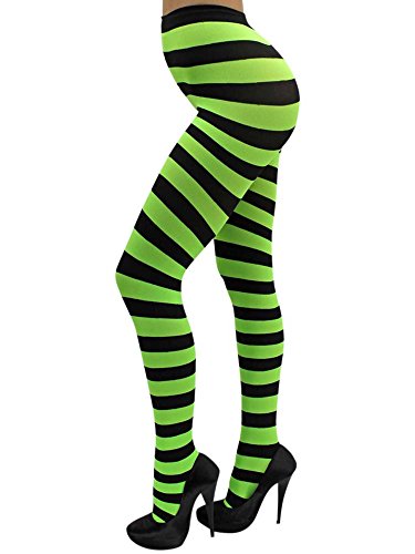 Luxury Divas Horizontal Striped Tights2