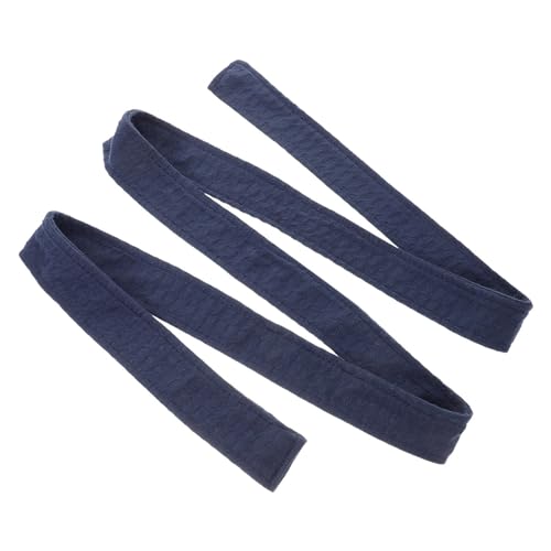 Ceinture de rechange flanelle bleu foncé pour pyjama homme femme et peignoir hôtel