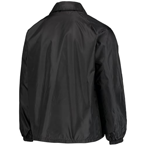Image of Men's Royal Buffalo Bills Coaches Classic Raglan Full-Snap Windbreaker Jacket