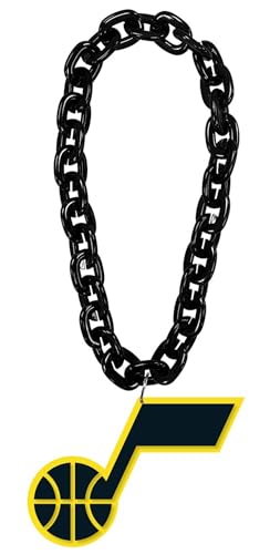 aminco Utah Jazz Fan Chain, Black