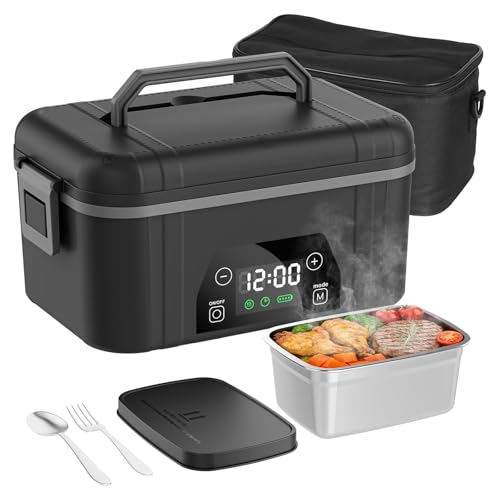 Cordless Electric Lunch Box with Self-Heating Function