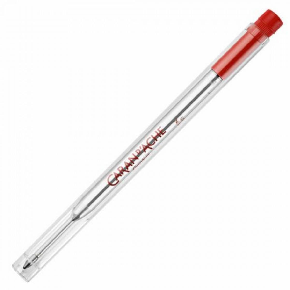Caran d'Ache Goliath Ballpoint Cartridge for Alchemix & Metal Collection, Red Fine,8420.070