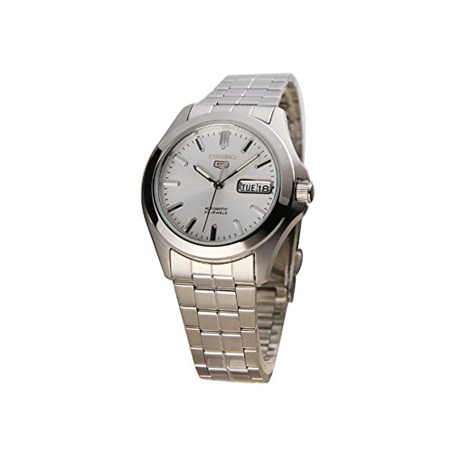 Resistenza all'acqua: 3 bars Seiko Orologio Analogico Automatico Uomo con Cinturino in Acciaio Inox SNKK87K1