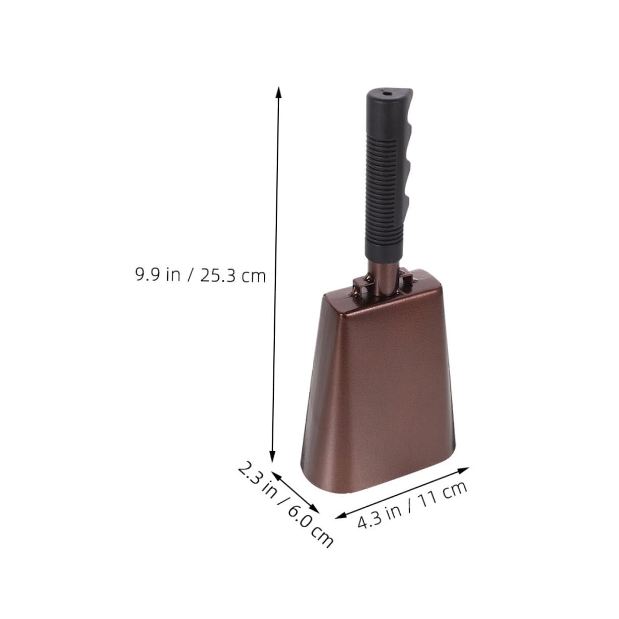 CIMAXIC Large Hand- Cowbells Handles Perfect for Sports Parties and Noisy Celebrations